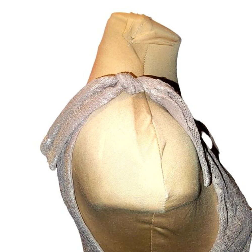 Free People Intimately Free NWT Taupe Lace All Day Thong Plunging Bodysuit Sz M - Picture 6 of 10